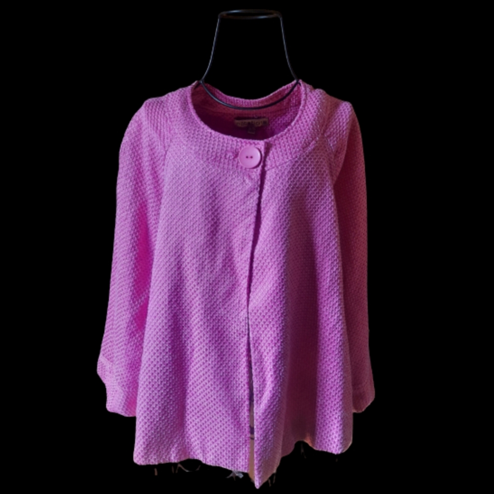 Vintage inspired cropped pink jacket